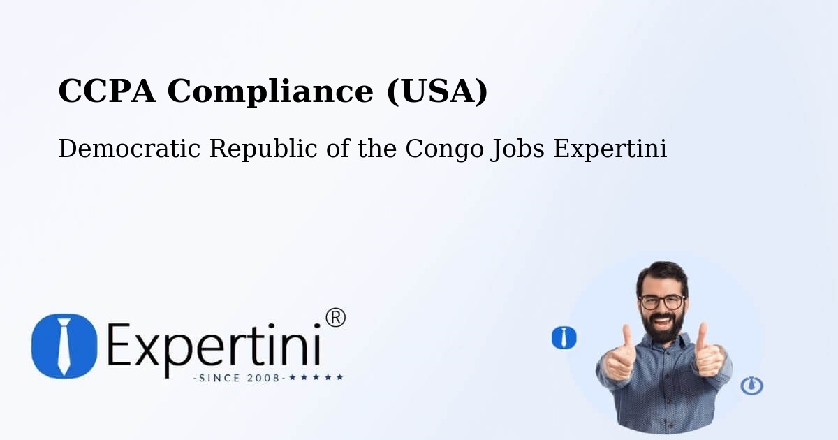 CCPA Privacy Rights & Compliance Notice – Bondo - Democratic Republic of the Congo Jobs Expertini